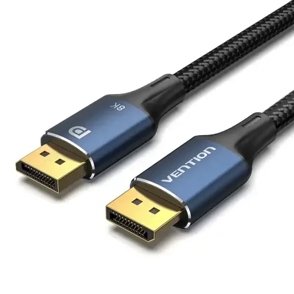 Vention Cable DisplayPort Macho a DisplayPort Macho 1.4 8K – 3m – Trenzado – Color Azul