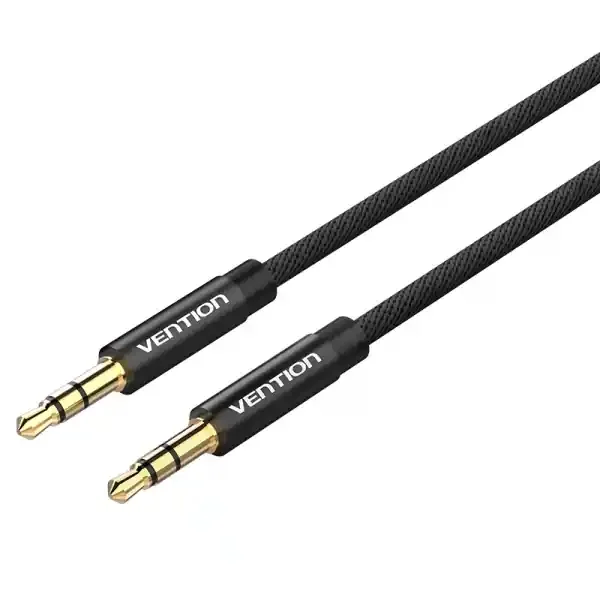Vention Cable Estereo Jack Macho 3.5 a Jack Macho 3.5 – 2m – Color Negro
