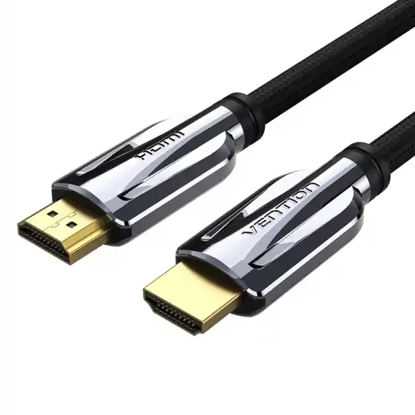Vention Cable HDMI 2.1 Macho a Macho – 3m – Chapado en Oro – Color Negro