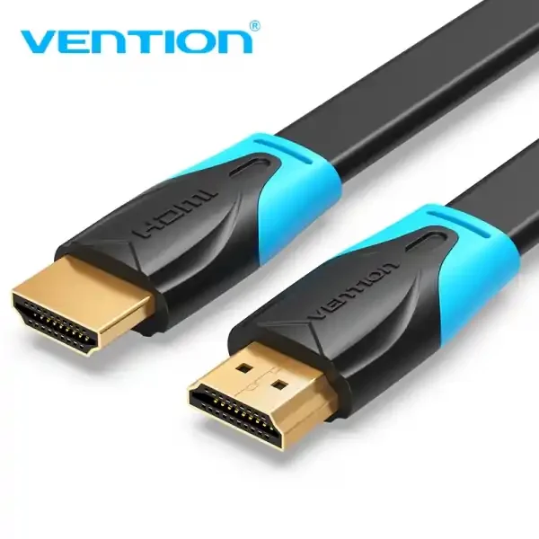Vention Cable Plano HDMI 2.0 Macho a Macho 4K – 5m – Color Negro