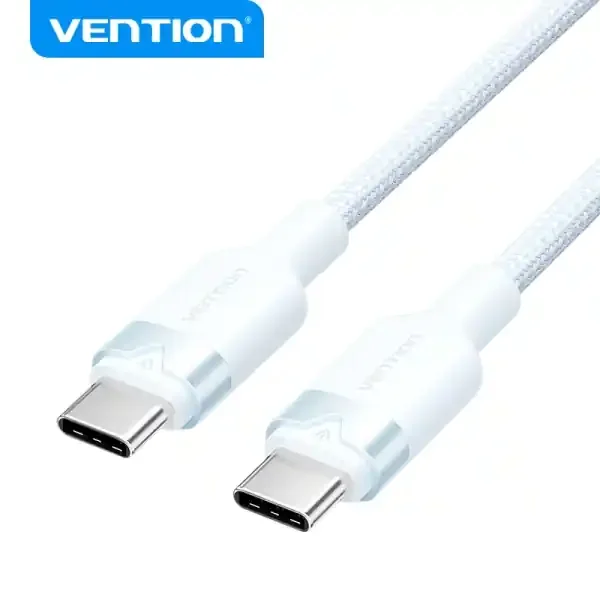 Vention Cable USB 2.0 – Niquelado – 60W – 3A – Color Azul