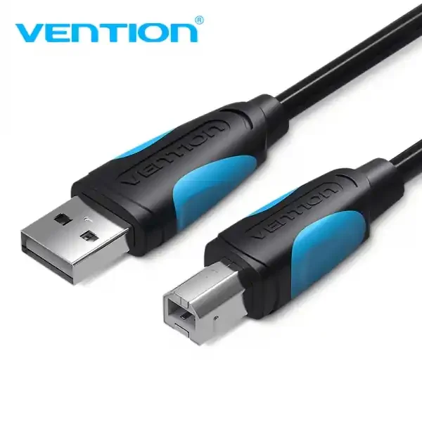 Vention Cable USB 2.0 Macho a USB-B Macho para Impresora – 2m – 480mbps – Color Negro