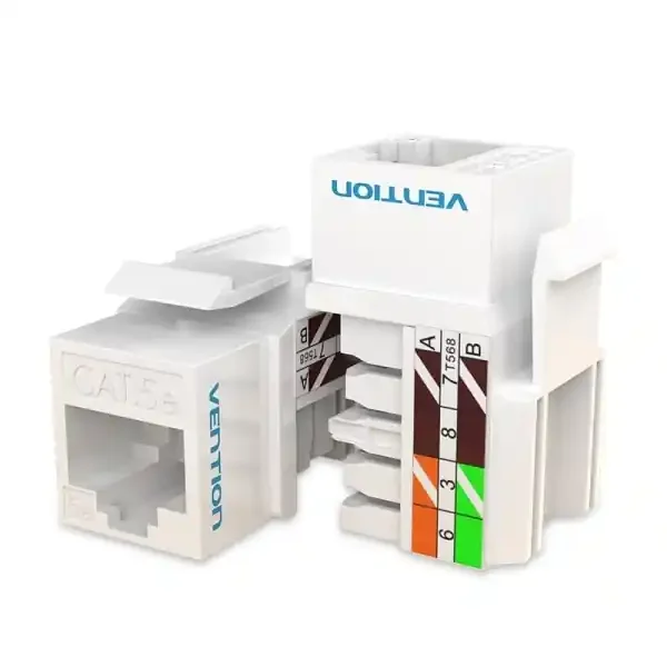Vention Conector para Cable de Red RJ45 Cat.6 UTP – Color Blanco