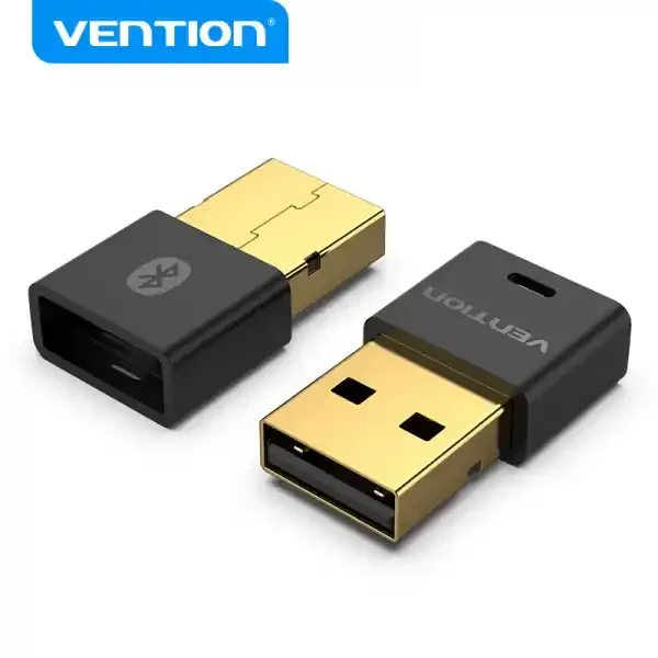 Vention Transmisor y Receptor USB a MP3 Bluetooth – Color Negro