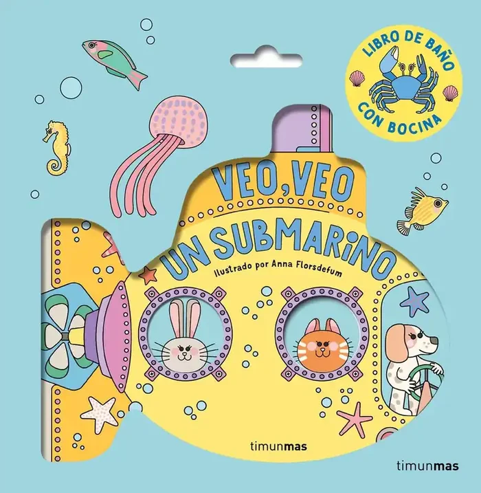 Veo veo un submarino libro de baño