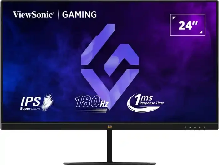 Viewsonic Monitor 24″ VX2479-HD-PRO LED IPS FullHD – 180Hz – Respuesta 1ms – 16 9 – 2 HDMI – DisplayPort – HDR10 – Color Negro