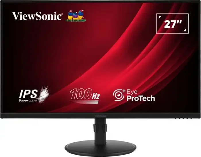 Viewsonic Monitor 27″ VG2708A-MHD LED IPS FullHD – 16 9 – VGA – HDMI – DisplayPort – Altavoces – Ajustable en Altura – Color Negro