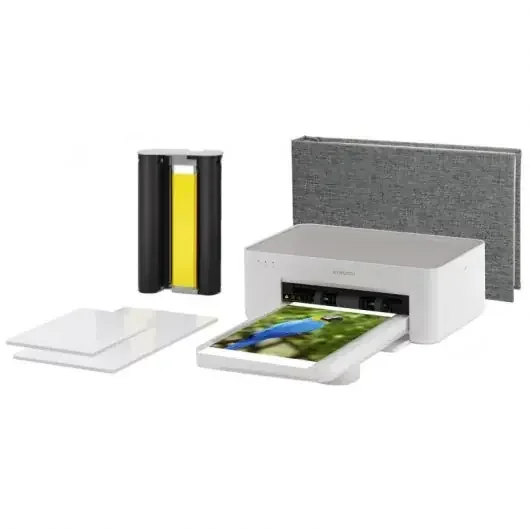 Xiaomi Instant Photo Printer 1S Set Impresora Fotografica WiFi – Incluye Cinta para 20 Hojas, Papel Fotografico de 3?, Papel Fotografico de 6? y Album de 50 pag.