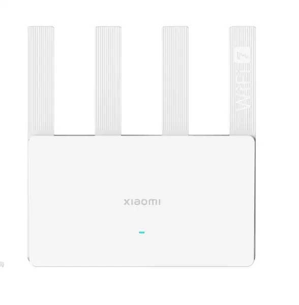 Xiaomi Mi Router BE3600 Dual Band WiFi 7 – Hasta 3600Mbps – 1 Puerto 2.5G y 3 Puertos Gigabit Ethernet – 4 Antenas Externas – Color Blanco