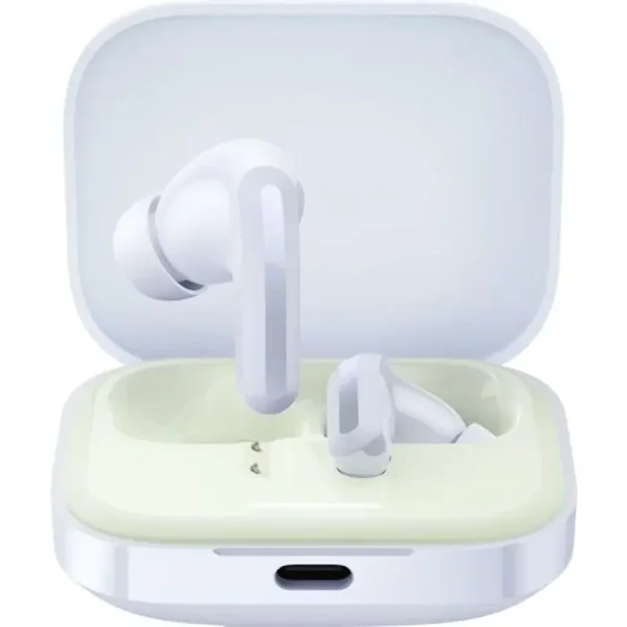 Xiaomi Redmi Buds 5 Auriculares Bluetooth 5.3 – 2 Microfonos Integrados – Autonomia hasta 10h con Estuche de Carga hasta 40h – Control Tactil – Color Azul Claro