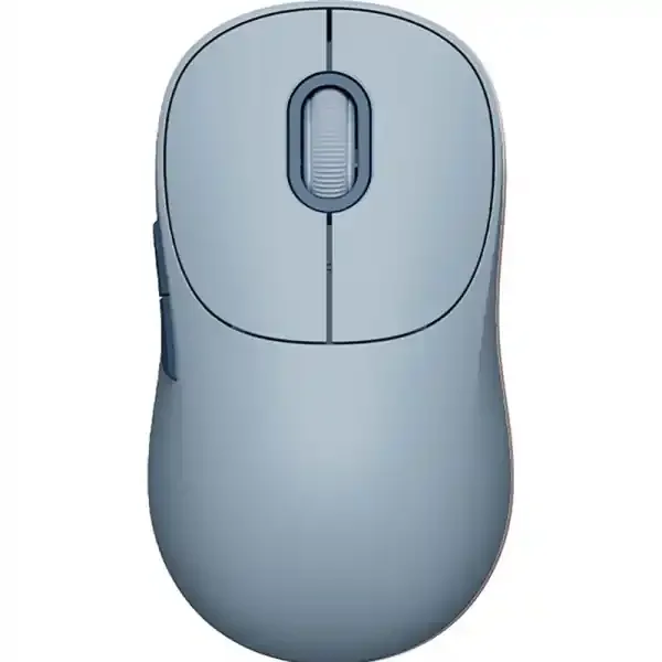 Xiaomi Wireless Mouse 3 Raton Inalambrico con Adaptador de 2.4GHz y Bluetooth 1200dpi – 5 Botones – Uso Diestro – Color Azul