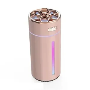 XO AROMATIZADOR DE ESPACIOS REDUCIDOS – LUZ RGB – BATERIA 800MAH – CARGADOR TIPO C – CAPACIDAD 300ML – COLOR ROSA