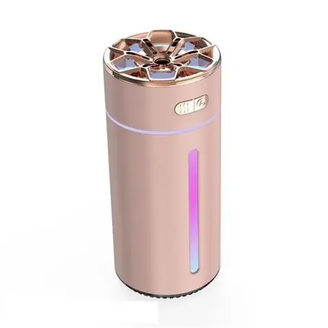 XO Aromatizador de Espacios Reducidos – Luz RGB – Bateria 800mAh – Cargador Tipo C – Capacidad 300Ml – Color Rosa