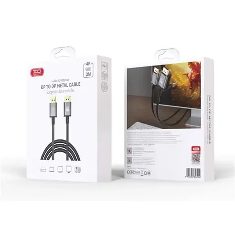 XO Cable HDMI – Longitud 3 Metros – Resolucion 4K – Color Negro