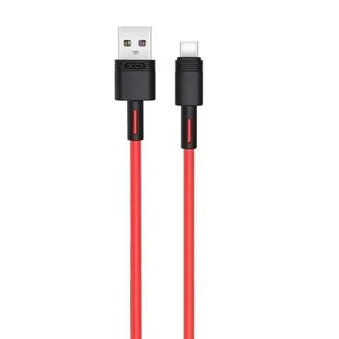 XO Cable NBQ166 Carga Rapida USB – Tipo C – 5A – 1m – Color Rojo