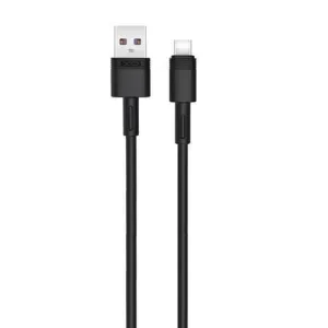 XO CABLE USB-A MACHO A USB-C MACHO 5A – CARGA RAPIDA + TRANSMISION DE DATOS ALTA VELOCIDAD – LONGITUD 1M