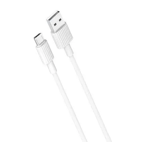XO NB156 Cable USB-A Macho a MicroUSB 2.4A – Carga + Transmision de Datos Alta Velocidad – Longitud 1m
