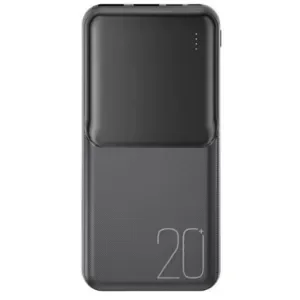 XO PR252 POWERBANK 20000MAH – USB-C Y USB-A – COLOR NEGRO