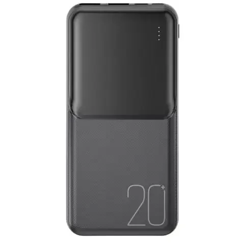 XO PR252 Powerbank 20000mAh – USB-C y USB-A – Color Negro