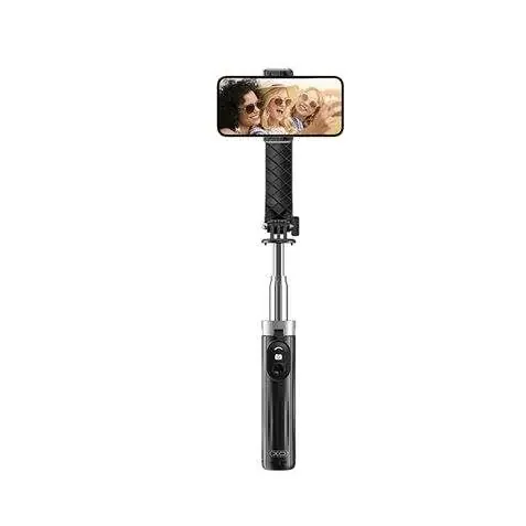 XO Tripode + Palo Selfie Bluetooth SS11 – Color Negro