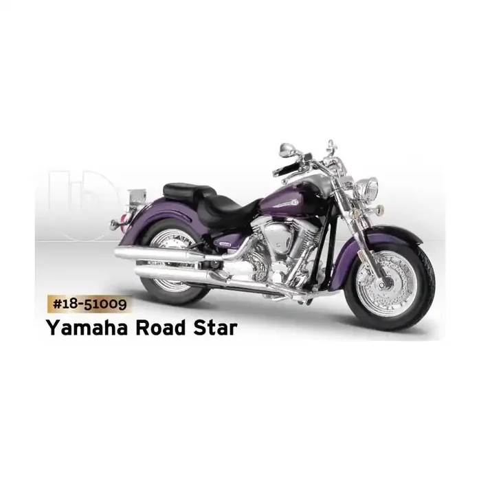 Yamaha Road Star Burago 1/18